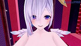 amane and towa having intense sex in hentai