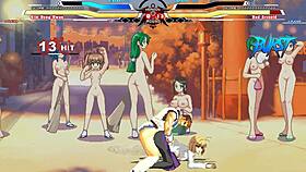 dongwan faces arcuied in intense hentai battle