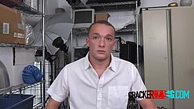 bareback interracial gay rough sex with horny agent