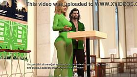 Taboo University Infiltrates Self-Help Group with Huge Tits and Cum