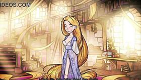 once a porn a time, memories of rapuzel ruta angel in the game.