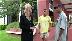 Banged That Milf In A 3some Group Cougar Bang!