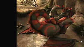 Furry characters play gay games