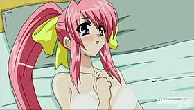 Taking a shower with my busty step sister in hentai