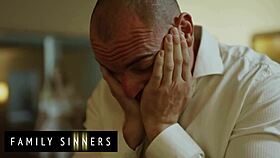 Naughty Kenna James misses her stepdad's attention