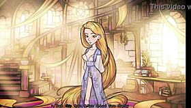 once a porn a time, memories of rapuzel ruta angel in the game.