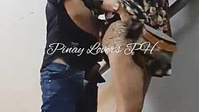 Asian couple's intimate moment in public mall fire exit, almost CAUGHT