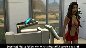 feeling so torn over the girl next door in chapter 8, spoiling her rotten in sims 4.