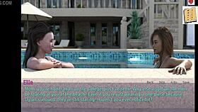 A wife and stepmother 34 play a daring homemade game