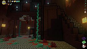 in hornycraft parody, she gets a public creampie