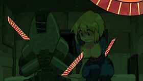 Fallout game hentai porn sex parody with blowjob and riding.