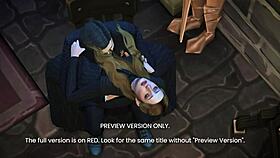 discover the lady's naughty secret in this 3d hentai game