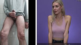 Emily jade rates my cumshot and reacts