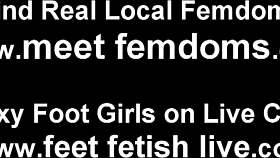 lick my wet pussy and worship feet, slave boy 😈