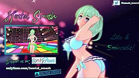 jessica rabbit fingers her pussy