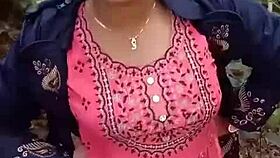 Mangal Fucks Stepsis in Jungle, Leaving Her Pussy Red with Clear Audio