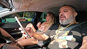 Does this milf want pussy in the car?