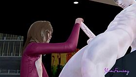 Yaoifemboy Dan - Elegant Femboy Poses Bareback on Marble Table