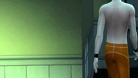 Stepmom Asks Son To Rub Her Back In 3D!