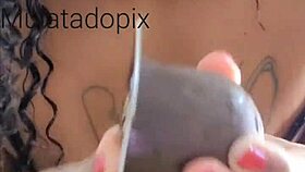 i fulfilled breno’s kinky fetish, he licked every inch, such a naughty boy