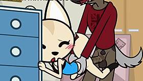 Canaryprimary Explores VR Day in Cartoon Parody