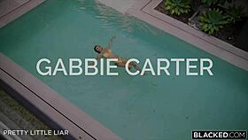 Blacked iconic Gabbie compilation shows her taking big black cocks