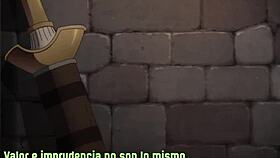 Anime episode eight unfolds with subtitles