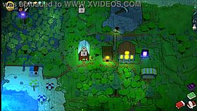 in hornycraft parody, she gets a public creampie