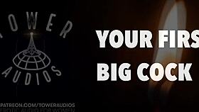 listen to your first big cock dirty talk audio story