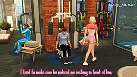 Did Bonde get fucked in the gym?