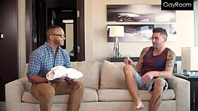 STEP DAD SHARES HIS SEX TOY AND TIGHT BUTTHOLE WITH STEPSON FOR WILD FUN, OH YEAH!