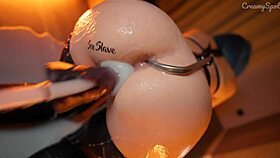 Tied Submissive Girl Creampied In BDSM!