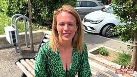 Julie says, 'Watch my blonde desires unfold'