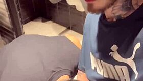 Gay Handjob In Bathroom Pool