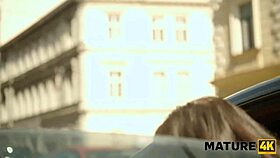 Feeling the seduction of the mature brunette wife with big tits in cheating sex