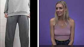 Emily jade rates my cumshot and reacts