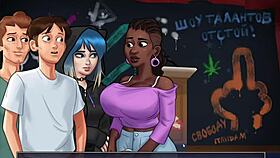 complete summertime saga gameplay part 15 with some sexy scenes