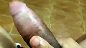 Gay Guy Shows Off His 5cm Dick