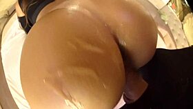 Japanese stepdaughter uncensored in intense action