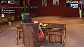 Anime hentai děvka v bikinu se divoce roztančí na milf párty