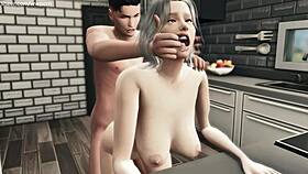 Wow! Couldn't resist banging this young 18+ with dirty mature talk!