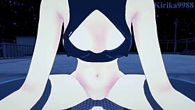 yo, nazuna nanakusa gets wild in this hentai clip from call of the night! 🔥