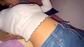 WTF, my STEPDUGHTER strips NAKED in MINI SHORT to GET FUCKED HARD