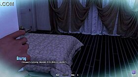 Half-Naked Stepmom Catches Me Peeping In Bedroom - 3D Hentai Life In Santa County