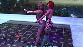 Name88's Triangle 13 shows busty gym girl teasing with her curvy ass