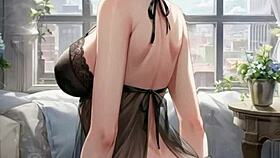 Married Couple's 3D Adventure: Pussy Masturbation Meets Monster Cock Creampie In Hentai Bliss.