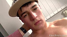full nude body massage with cute twink kent mills in hot action