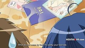 virgin girl begs classmate to show his penis for a drawing, ends up getting screwed in classroom hentai