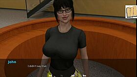 wvm 80 shows katie teasing with her big assets.