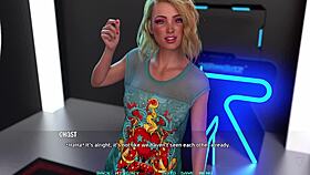 i watch cute busty blonde movie night